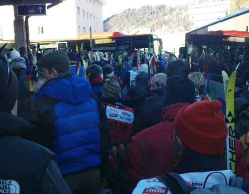 Effektiv transport til rennstart