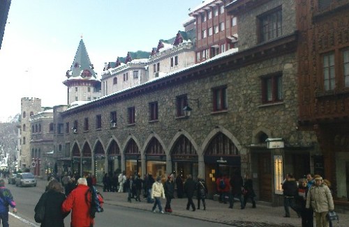 Shopping(titte)-tur i St.Moritz