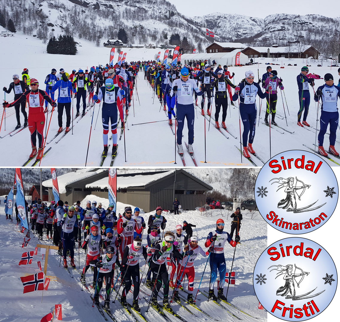 skimaraton og fristil i 2018